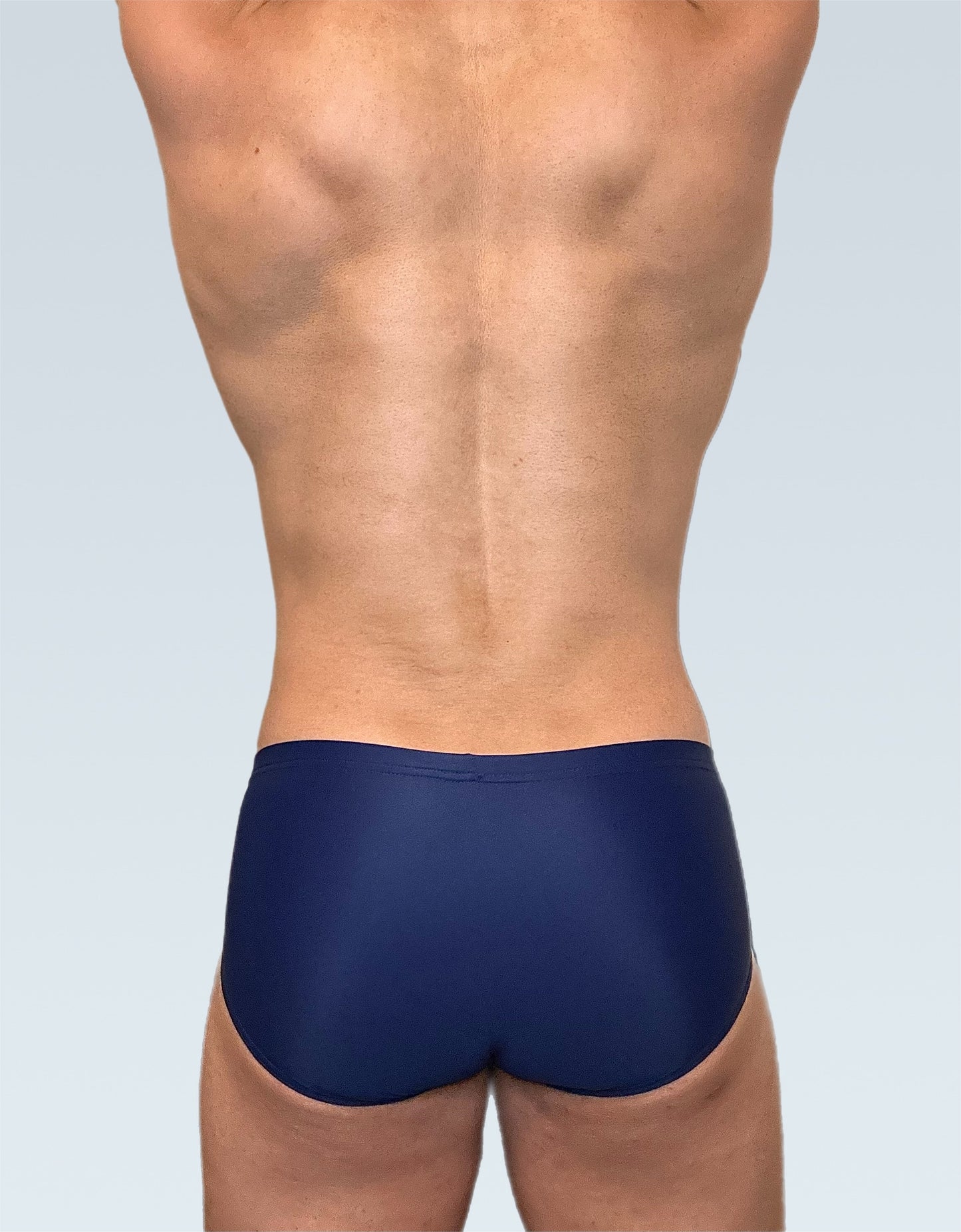 Navy Square Cut Brief