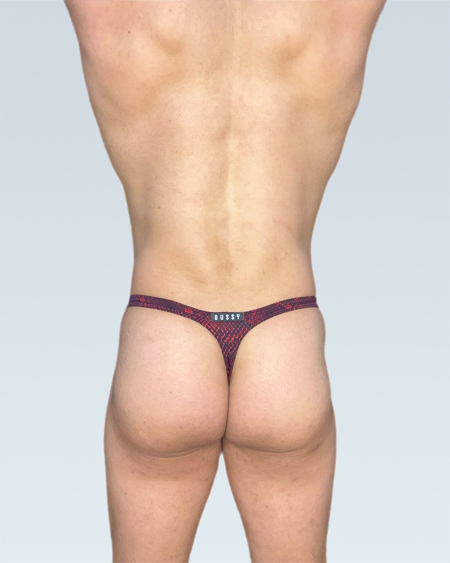 Crimson Snake Thong