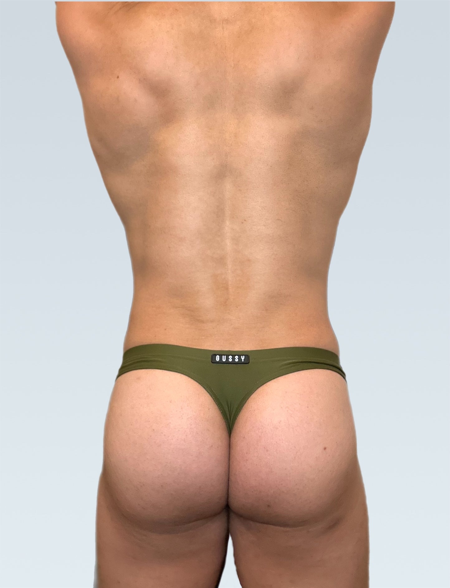 Olive Swim Thong