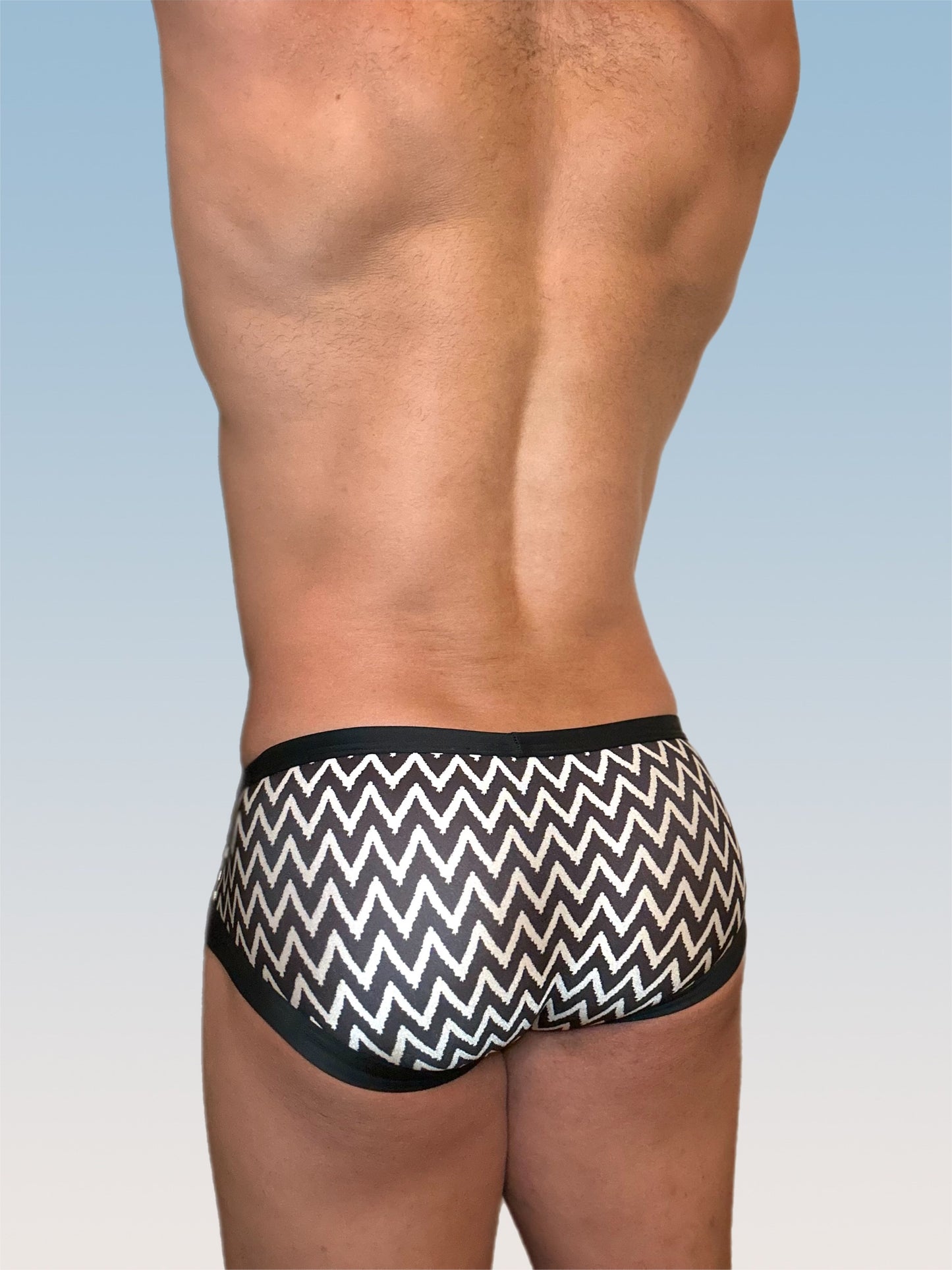 Chevron -Square Cut Brief